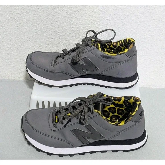 New Balance WL501HRT Womens 6B Gray Casual Sneakers Leopard Lining - Picture 2 of 10